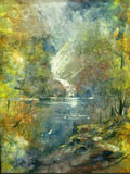 Nature Abstract painting of Ne