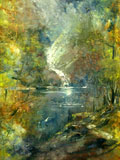 Nature Abstract painting of Ne
