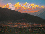 Ganesh Himal and Kathmandu val
