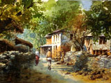 Village painting of Nepal