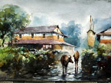  Village painting of Nepal